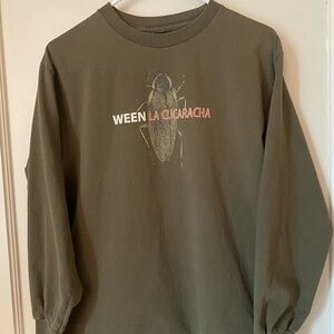 Ween La Cucaracha, Long Sleeve Tshirt. Size Medium.